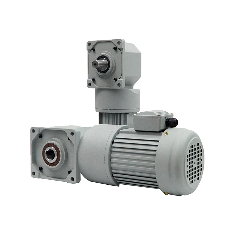 Right angle reduction motor