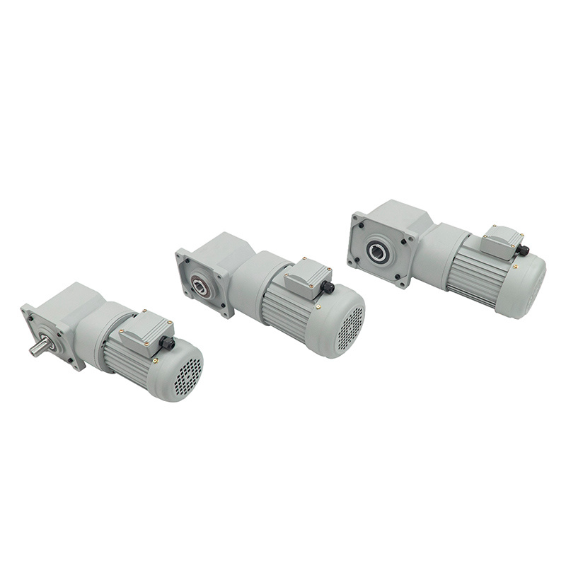 Right angle reduction motor
